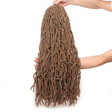 Xtrend Nu Soft Locs Crochet Braids Hair 18''24''36'' Faux Locs Curly Hair 21 Strands Synthetic Extened Crochet Hair
