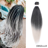 Xtrend 26 inch Yaki Braid Hair Pre-Stretched Quick Braid Hair 90g/pcs Kanekalon Fiber For Twist Braiding Hair and Box Braids