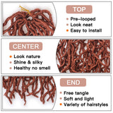 Xtrend Nu Soft Locs Crochet Braids Hair 18''24''36'' Faux Locs Curly Hair 21 Strands Synthetic Extened Crochet Hair