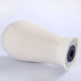 20"-24" Cork Canvas Block Head Mannequin Head Wig Display Styling Head With Mount Hole