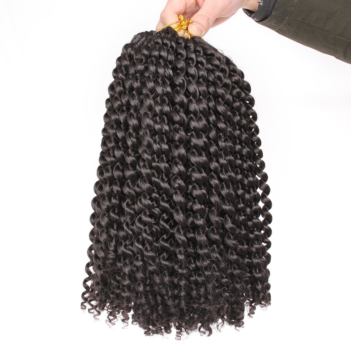 12 Inch Passion Twist Hair Water Wave Crochet Braiding Hair Bohemian Curly Hair Extensions