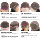 lace front wigs human hair with baby hair perruques de cheveux humains