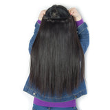 Xtrend 4PCS 7A Indian Virgin Hair Natural Color Straight Human hair
