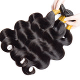 Xtrend 4PCS 7A Body Wave Indian Virgin Hair Bundles Human Wavy Hair