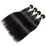 Xtrend 4PCS 7A Indian Virgin Hair Natural Color Straight Human hair