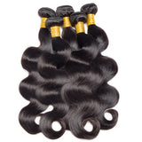 Xtrend 4PCS 7A Body Wave Indian Virgin Hair Bundles Human Wavy Hair