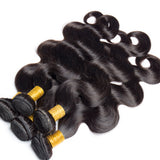 Xtrend 4PCS 7A Body Wave Indian Virgin Hair Bundles Human Wavy Hair