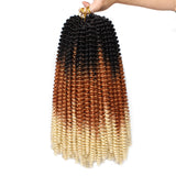 12 Inch Spring Twist Ombre Colors Butterfly locs Crochet Braids Synthetic Hair Extensions