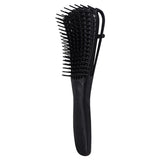 4 Color Detangling Brush Set Detangler Brush for Natural Black Hair Curly Hairk Dry and Wet Hair Scalp Massager Shampoo Brush