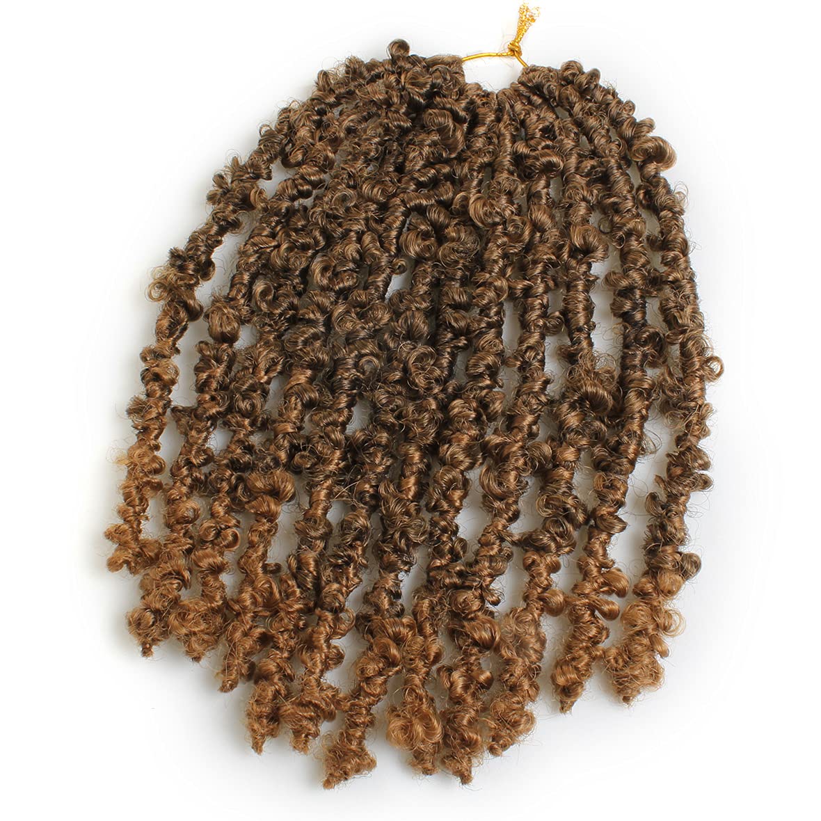 Xtrend 12''20''22“24''30”Butterfly Locs Crochet Hair Pre Looped Crochet Braids Synthetic Braiding Hair