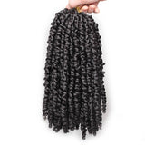 Xtrend Pre-Twisted Passion Twist Hair Ombre Crochet Braid Hair Bohemian Curl Passion Twist Synthetic Braiding Hair Extensions