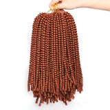12 Inch Spring Twist Ombre Colors Butterfly locs Crochet Braids Synthetic Hair Extensions