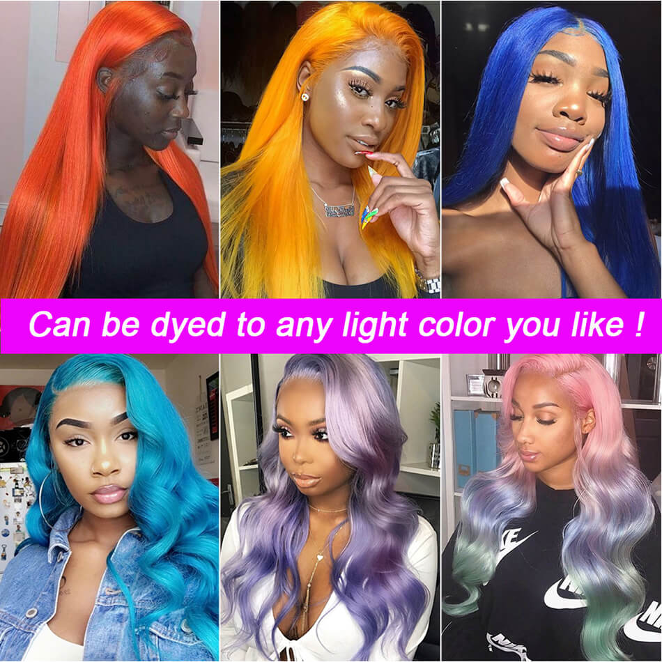 13x4 Lace Front Human Hair Wigs Straight 613 Blonde Pre Plucked Tuneful 150%Density Malaysian Remy Human Hair Wig Lace Frontal Wigs For Women