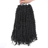 Xtrend Pre-Twisted Passion Twist Hair Ombre Crochet Braid Hair Bohemian Curl Passion Twist Synthetic Braiding Hair Extensions