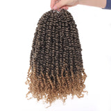 Xtrend Pre-Twisted Passion Twist Hair Ombre Crochet Braid Hair Bohemian Curl Passion Twist Synthetic Braiding Hair Extensions