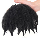 8'' 40g Crochet Marley Braids Black Hair Soft Afro Twist Synthetic Braiding Hair High Temperature Fiber