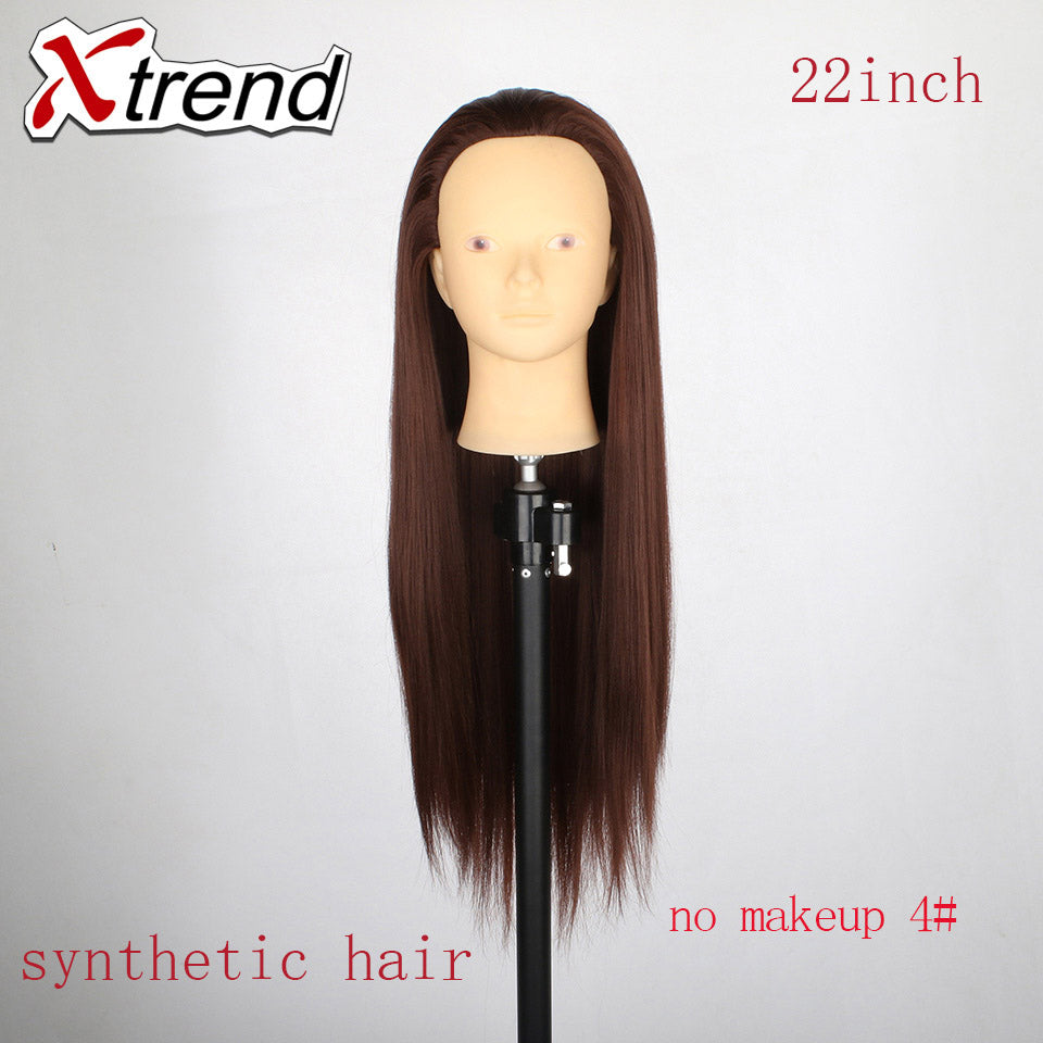 Afro Mannequin Head with 100% Human Hair Cosmetology Doll Head Hairdre –  Xtrend Hair