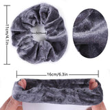 Xtrend  MixedSatin Scrunchies Silk Scrunchies Hair Elastics Scrunchies Hair Bands Ties for Women Girls