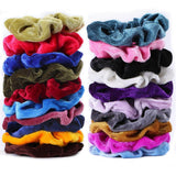 Xtrend  MixedSatin Scrunchies Silk Scrunchies Hair Elastics Scrunchies Hair Bands Ties for Women Girls