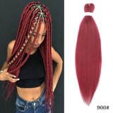 Xtrend 26 inch Yaki Braid Hair Pre-Stretched Quick Braid Hair 90g/pcs Kanekalon Fiber For Twist Braiding Hair and Box Braids