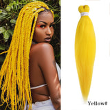 Xtrend 26 inch Yaki Braid Hair Pre-Stretched Quick Braid Hair 90g/pcs Kanekalon Fiber For Twist Braiding Hair and Box Braids