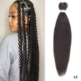 Xtrend 26 inch Yaki Braid Hair Pre-Stretched Quick Braid Hair 90g/pcs Kanekalon Fiber For Twist Braiding Hair and Box Braids