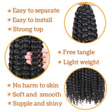 Xtrend Passion Twist Hair 30 Inch Water Wave Crochet Braids Hair 16Stand/Pack Long Bohemain Hair Synthetic Crochet Hair Extensions