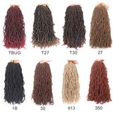 Xtrend 18 Inch Nu Soft Locs Faux Locs Crochet Braids Synthetic Hair Goddess Dreadlocs