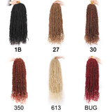 Xtrend Butterfly Locs Crochet Hair 24 Inch Pre Looped Distressed Locs Crochet Braids