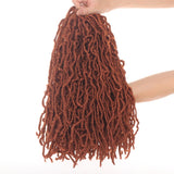 Xtrend Nu Soft Locs Crochet Braids Hair 18''24''36'' Faux Locs Curly Hair 21 Strands Synthetic Extened Crochet Hair