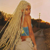 Xtrend 36 Inch Nu Faux Locs Crochet Hair Pre-looped Goddess Locs Crochet Dreadlock Curly Extended Soft Locs Braiding Hair