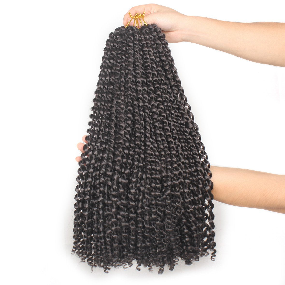 Xtrend 24“30” Passion Twist Hair Water Wave Crochet Braids Hair Synthetic Long Bohemian Locs Hair