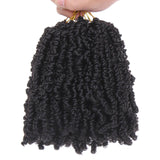 Xtrend Pre-Twisted Passion Twist Hair Ombre Crochet Braid Hair Bohemian Curl Passion Twist Synthetic Braiding Hair Extensions