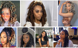 Xtrend 36 Inch Nu Faux Locs Crochet Hair Pre-looped Goddess Locs Crochet Dreadlock Curly Extended Soft Locs Braiding Hair