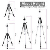 Tripod Stand for Canvas Block Head Adjustable Wig Head