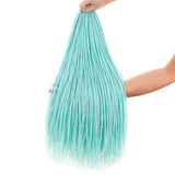Xtrend 24inch 30strands Senegalese Twist Ombre Kanekalon Braiding Hair  Blonde Blue Synthetic Crochet Braids Hair Extensions