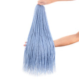 Xtrend 24inch 30strands Senegalese Twist Ombre Kanekalon Braiding Hair  Blonde Blue Synthetic Crochet Braids Hair Extensions