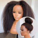 Xtrend Kinky Straight Synthetic Lace Front Wigs Yaki Straight Lace Front Wigs For Black Women