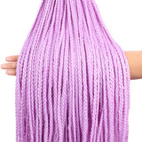 Xtrend Ombre Box Braid 24inch Crotchet Braids Hair Extensions Synthetic Ombre Kanekalon Braiding Hair Colors Pink Purple Blonde Blue