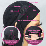 Xtrend Brazilian Ombre Jerry Curly Headband Wig Human Hair Wigs For Black Women