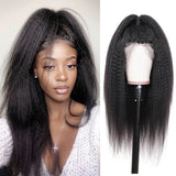 Xtrend Kinky Straight Synthetic Lace Front Wigs Yaki Straight Lace Front Wigs For Black Women