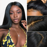 Xtrend Straight Lace Front Wigs Human Hair 13x4 Frontal Wig With Baby Hair Pre-Plucked