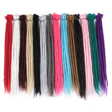 20 inch Handmade Dreadlocks Extensions Fashion Reggae Crochet Hip-Hop Synthetic Dreads Crochet Braiding Hair