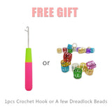 Xtrend 30Roots/Pack 22' Ombre Senegalese Twist Hair Synthetic Color Hair Crochet Braiding Hair Extensions Rainbow Hair