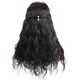 180% Density Pre Plucked Full Lace Human Hair Wigs With Baby Hair Body Weave  Bleached Knots Virgin Hair
