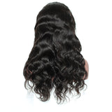 180% Density Pre Plucked Full Lace Human Hair Wigs With Baby Hair Body Weave  Bleached Knots Virgin Hair