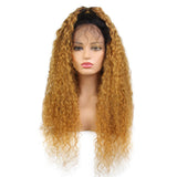 Lace Front Human Hair Wigs with Baby Hair Long Ombre 1B/27# Brazilian Hair 13x4 Lace Frontal Wig