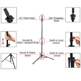 Xtrend Metal Adjustable Wig Stand Tripod Mannequin Head Wig Stand Holder Cosmetology for Hairdressing Training Head  Canvas Head