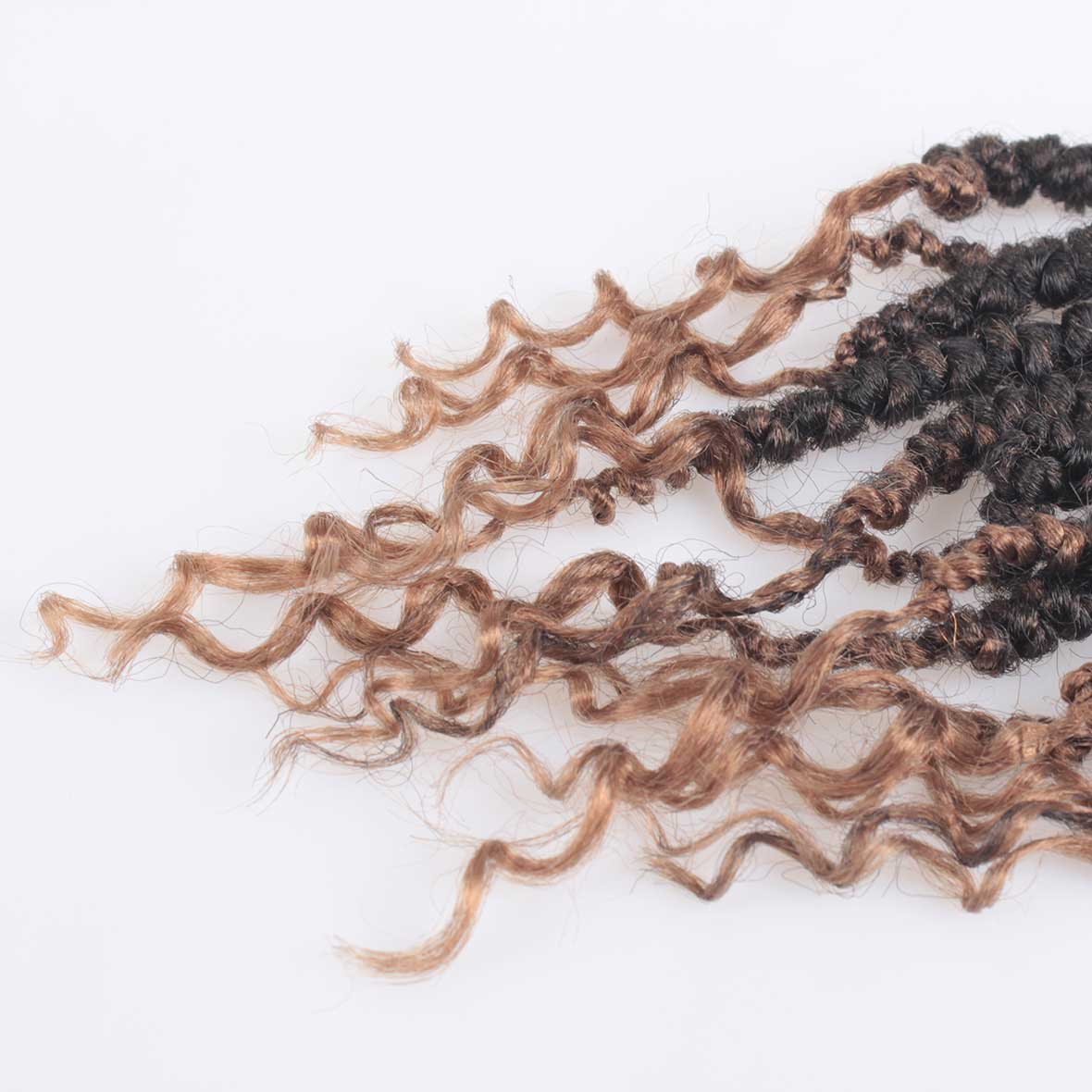 12 Inch pre twisted spring senegalese twist hair fluffy crochet braids spring twist hair goddess messy crochet hair